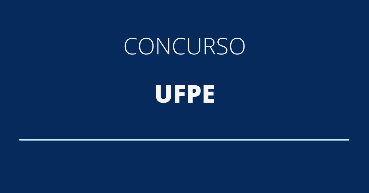 Concurso Ufpe Vagas Iniciais De At R Mil