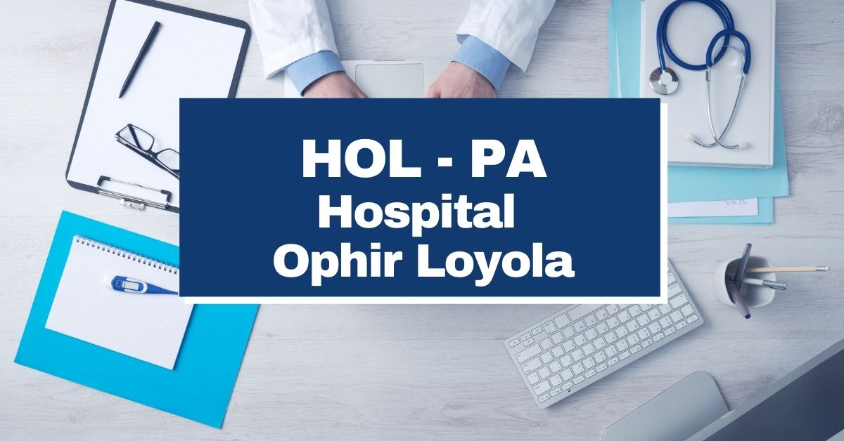 Hospital Ophir Loyola Hol Pa Abre Vagas Em Especialidades