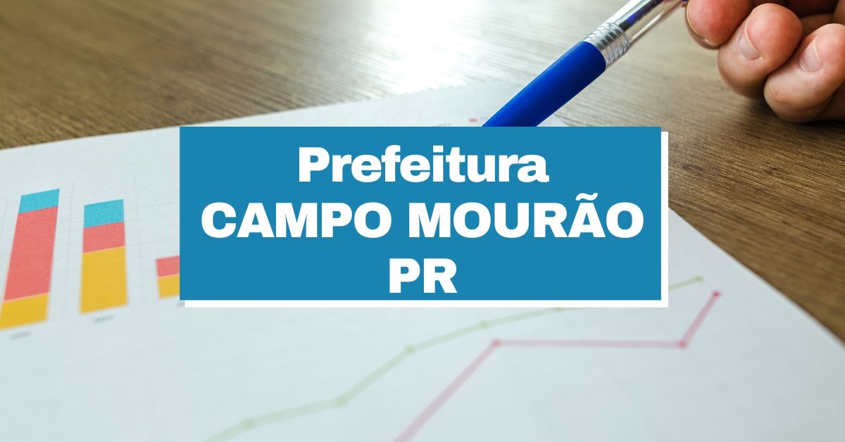 Prefeitura de Campo Mourão PR abre mais um processo seletivo até R