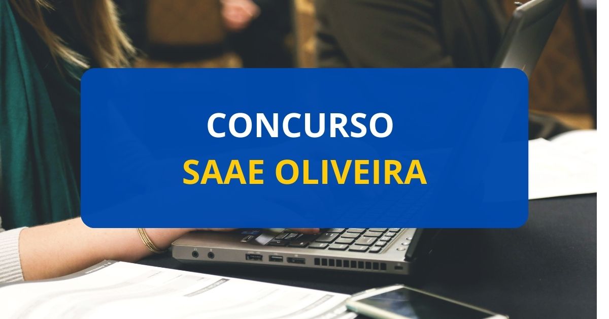 Concurso SAAE de Oliveira MG saiu edital até R 6 3 MIL