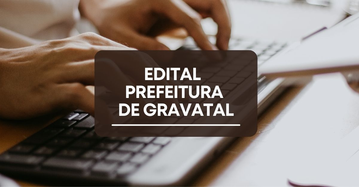 Prefeitura De Gravatal Sc Divulga Processo Seletivo