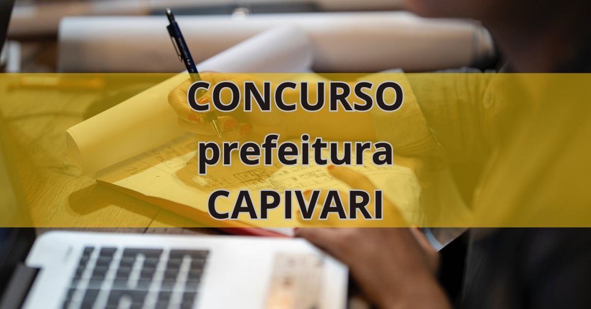 Concurso Prefeitura De Capivari Sp Vagas Na Guarda Municipal