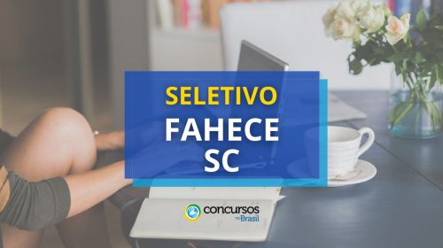 FAHECE SC anuncia edital de processo seletivo nº 163 24