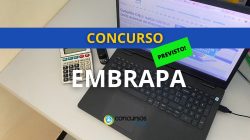 Concurso Embrapa Edital Ter Vagas Pelo Cebraspe