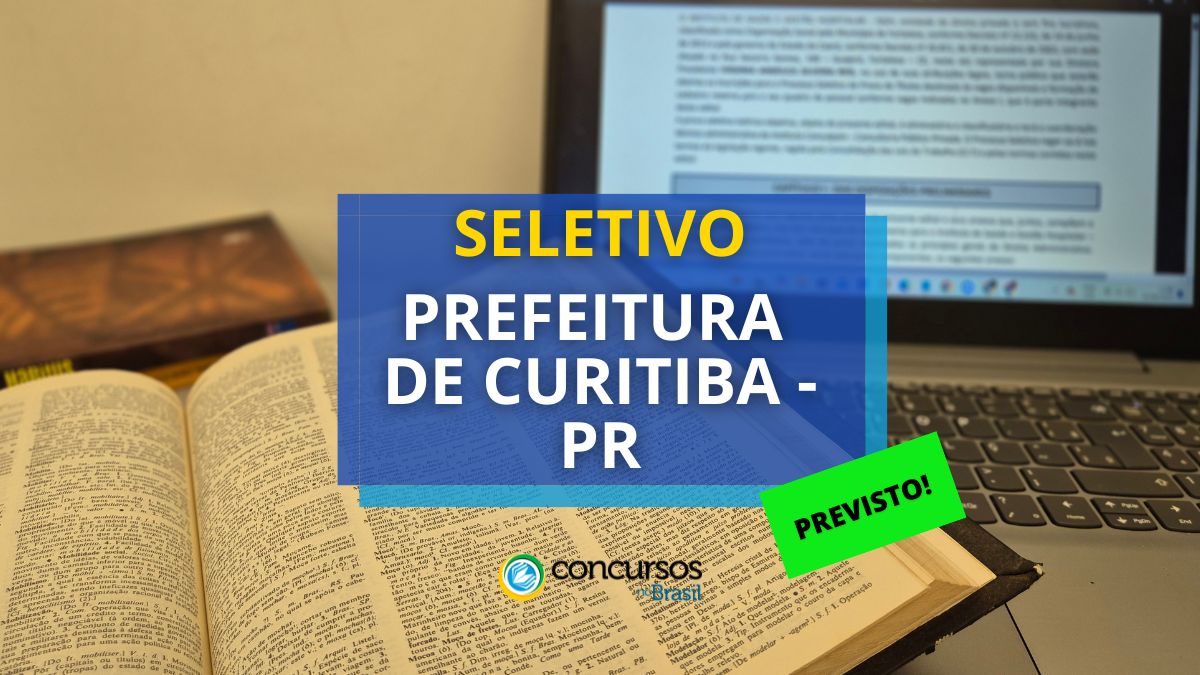 Concurso Prefeitura De Curitiba PR 2025 Edital Em Breve