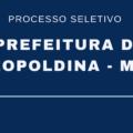 Prefeitura de Leopoldina – MG retifica novo edital de processo seletivo