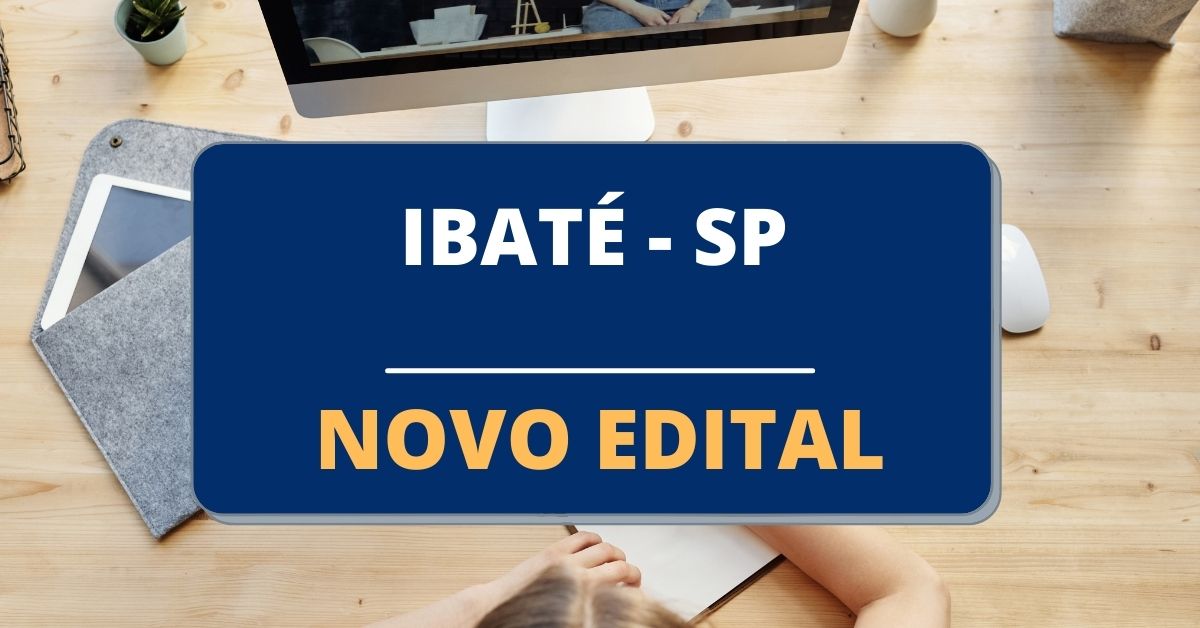 Concurso Prefeitura De Ibaté Sp Abre Vagas Com Ganhos De Até R 44 Mil 1738