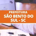 Concurso Prefeitura de São Bento do Sul – SC: 42 cargos; ganhos de até R$ 14 mil