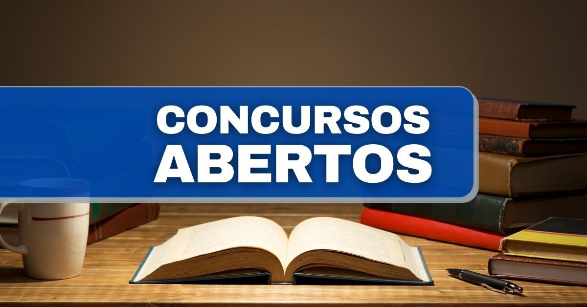 Concursos abertos, concursos públicos abertos