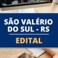 Prefeitura de São Valério do Sul – RS lança edital simplificado