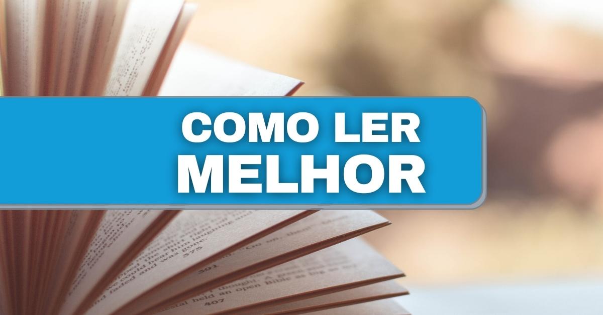 coisas que você pode fazer para ler mais rápido e melhor