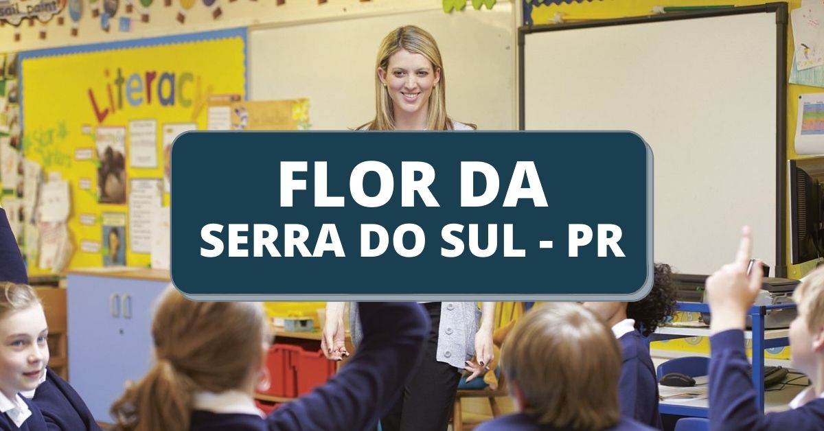Concurso Prefeitura de Flor da Serra do Sul PR edital na área da educação é publicado Concurso Prefeitura de Flor da Serra do Sul PR edital na área da educação é publicado