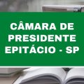 Concurso Câmara de Presidente Epitácio – SP: salário de R$ 5,2 mil