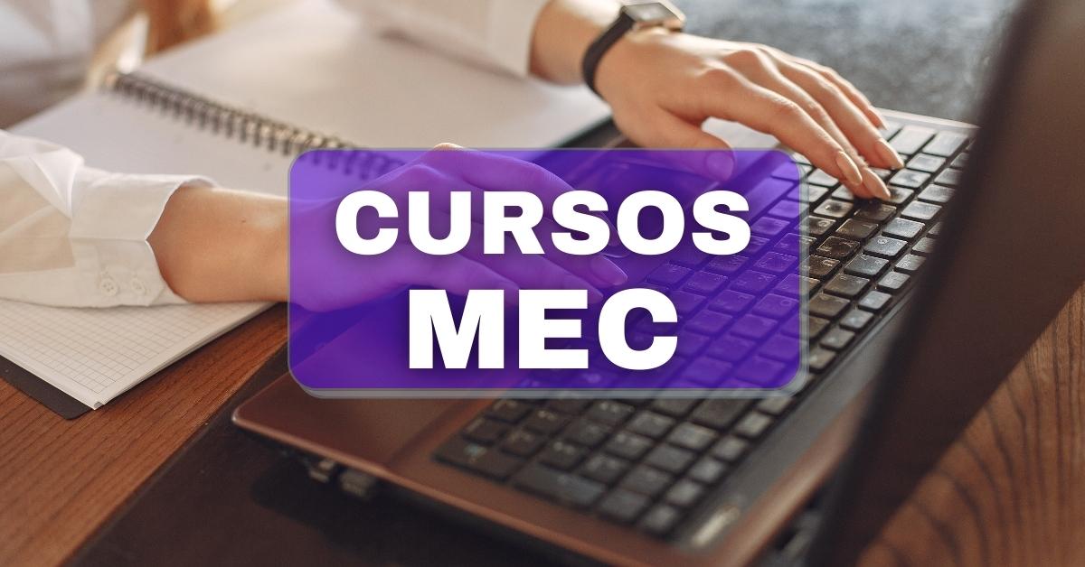 MEC abre cursos online e gratuitos com certificado; saiba como se matricular