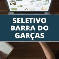 Prefeitura de Barra do Garças – MT suspende edital de seleção