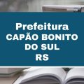 Concurso Prefeitura de Capão Bonito do Sul – RS: ganhos de até R$ 4,6 mil