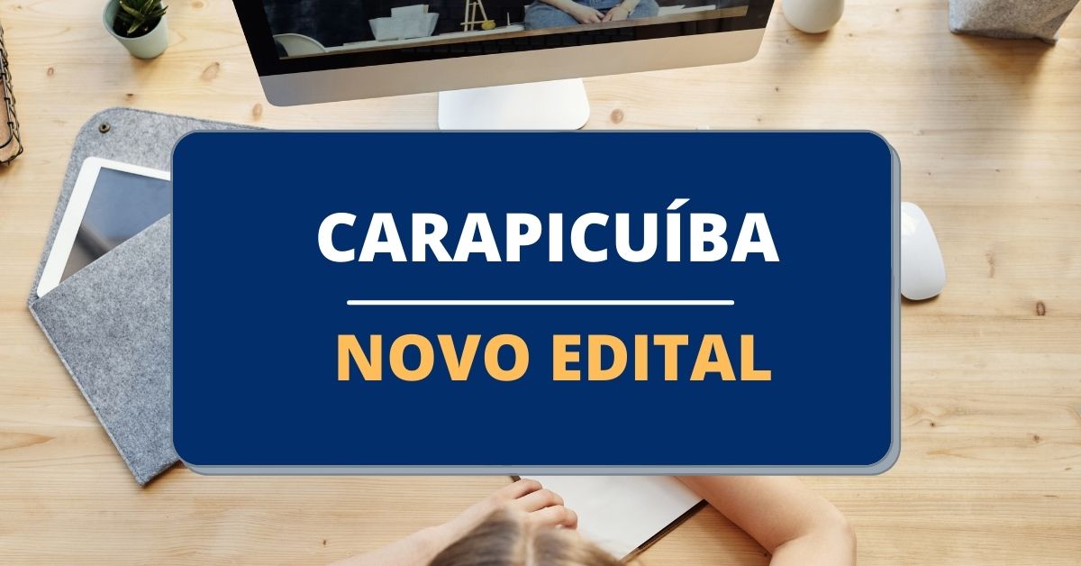 Grande SP: concurso da Prefeitura de Carapicuíba tem edital publicado