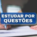 Como estudar para concurso respondendo questões