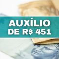 Auxílio de R$ 451 será pago em junho; veja calendário e regras