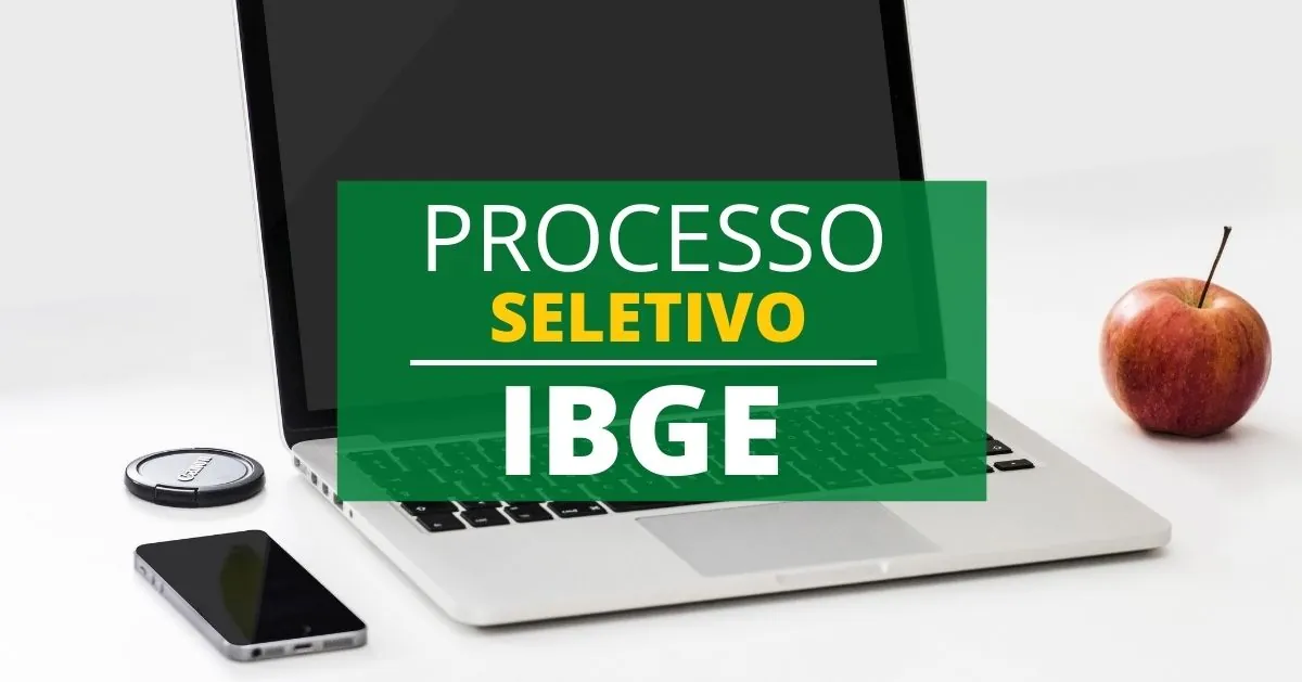 IBGE abre 15 mil vagas para recenseadores: inscrições prorrogadas