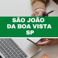 Concurso Prefeitura de São João da Boa Vista – SP: até R$ 5,1 mil