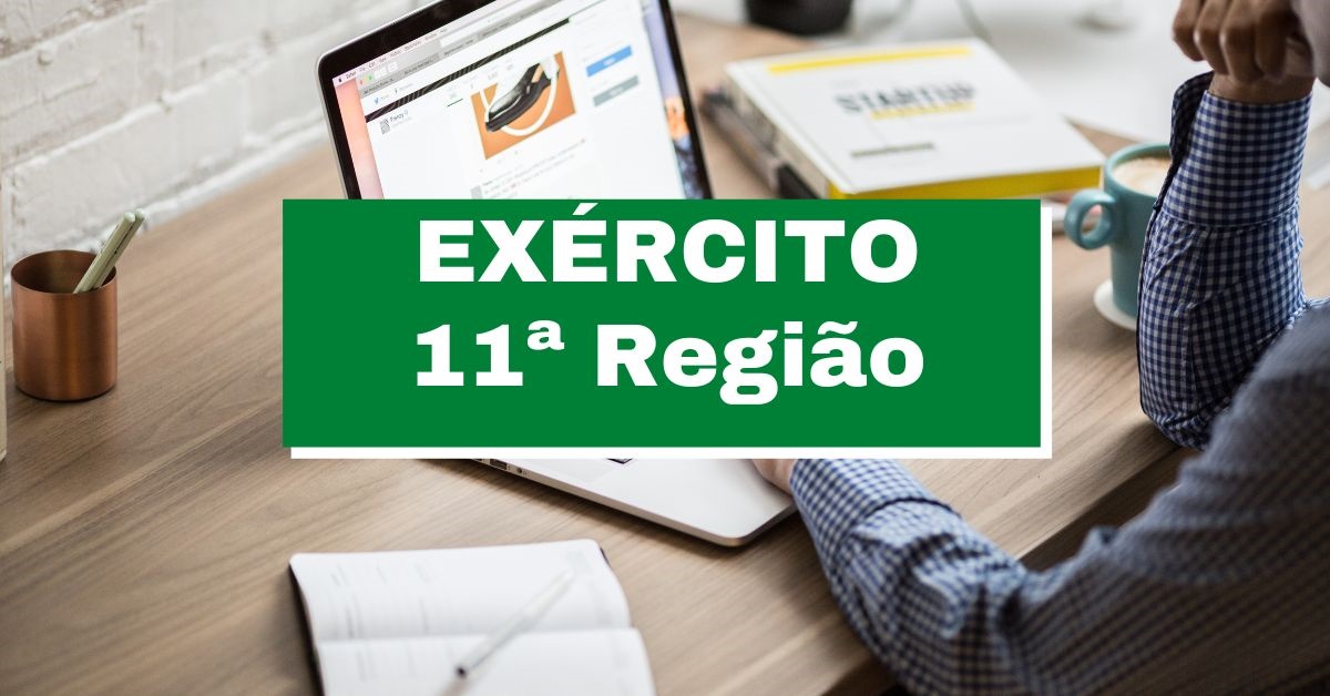 Exército Brasileiro - Atenção! A 11ª Região Militar tem inscrições abertas  para Oficial Técnico Temporário, as vagas são para psicólogos, inscreva-se