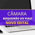 Concurso Câmara de Boqueirão do Piauí – PI: edital e inscrição