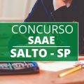 Concurso SAAE de Salto – SP: edital e inscrição; até R$ 5,3 mil