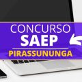 Concurso SAEP de Pirassununga – SP: edital e inscrição; novas vagas