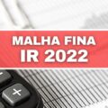 Imposto de Renda 2022: como saber se eu caí na malha fina