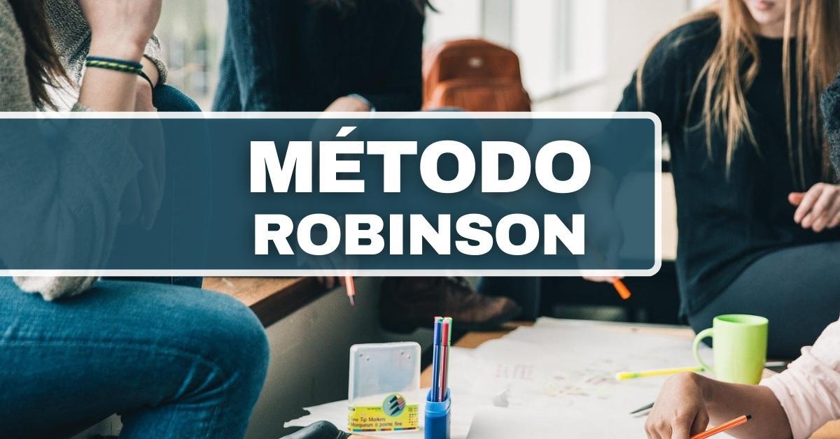 Aprenda em 5 passos como usar o "Método Robinson" nos estudos