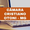 Concurso Câmara de Cristiano Otoni – MG: cronograma retificado