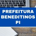 Concurso Prefeitura de Beneditinos – PI: até R$ 5 mil; 60 vagas em cinco secretarias