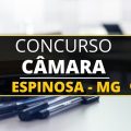 Concurso Câmara de Espinosa – MG: edital e inscrição para novas vagas