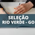 Prefeitura de Rio Verde – GO divulga edital de processo seletivo com 450 vagas