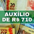 Auxílio de R$ 710 ainda terá 6 saques neste mês; veja calendário completo