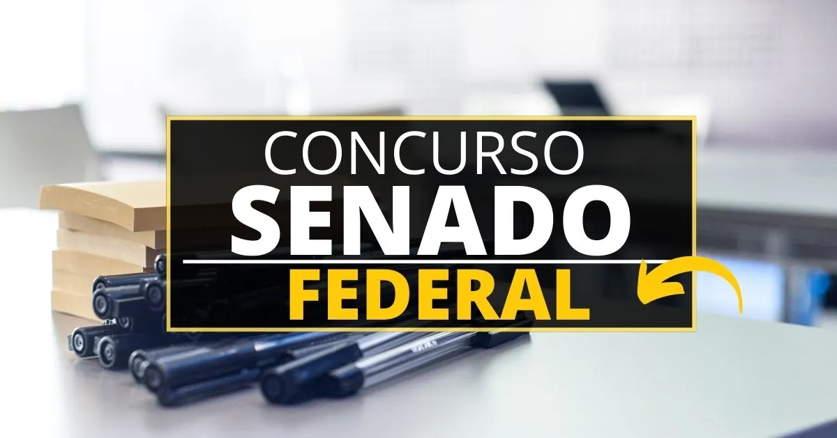Concurso Senado: 1.014 vagas de até R$ 33,4 mil mensais
