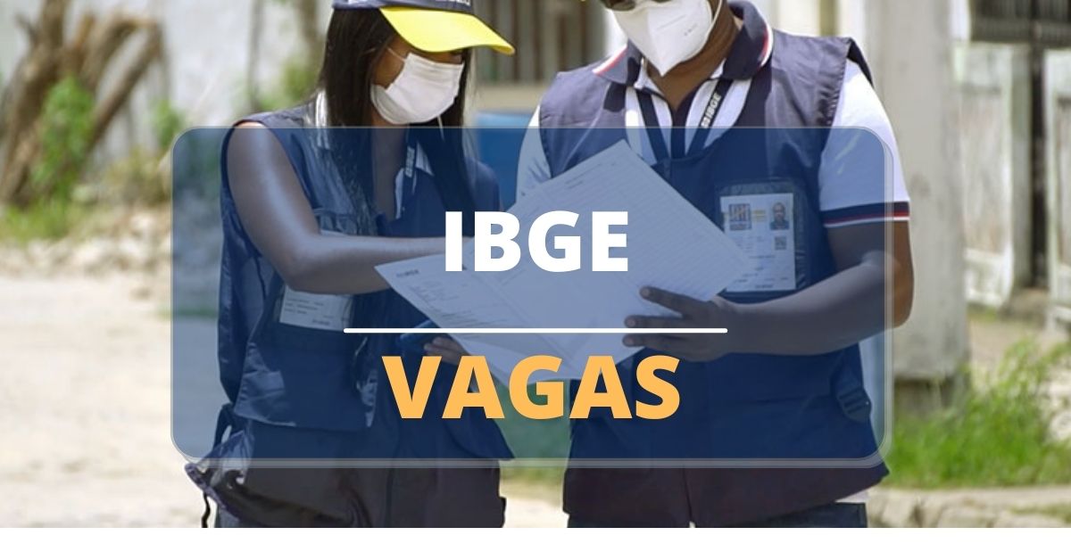 Processo seletivo IBGE: vagas