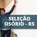 Prefeitura de Osório – RS lança processo seletivo; ganhos de R$ 5,1 mil