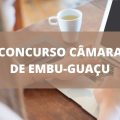 Concurso Câmara de Embu-Guaçu – SP: edital e inscrições; ganhos de até R$ 5,2 MIL