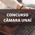 Concurso Câmara de Unaí – MG: edital e inscrições; ganhos de até R$ 7,5 MIL