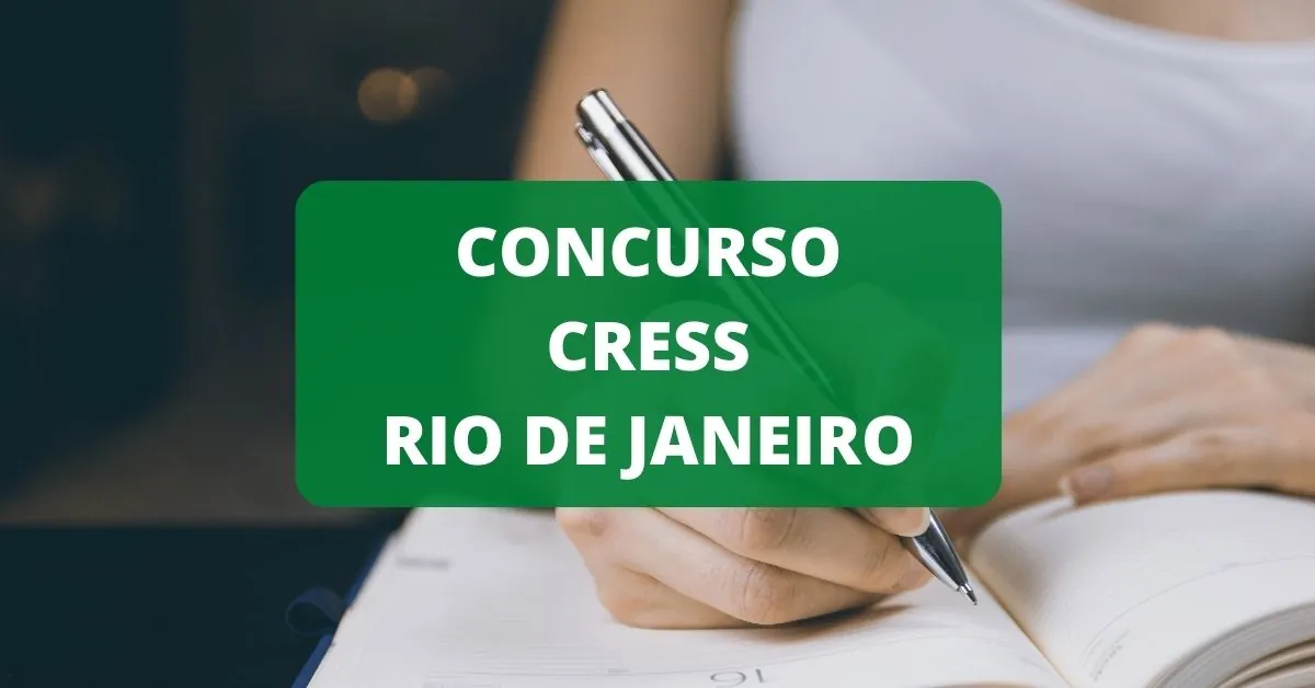 Concurso CRESS RJ: cronograma retificado; ganhos de até R$ 5,8 MIL