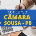 Concurso Câmara de Sousa – PB: edital e inscrição para novas vagas