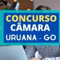 Concurso Câmara de Uruana – GO: 54 vagas em vários níveis; até R$ 5 mil mensais