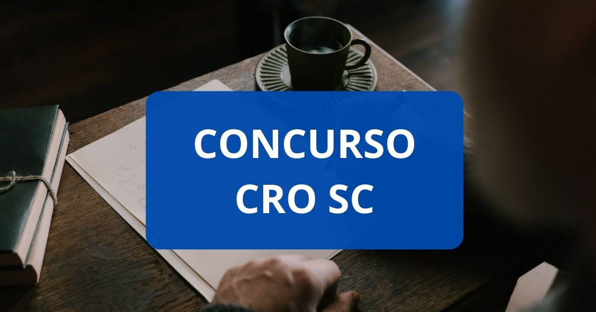 Concurso CRO SC, Edital concurso CRO SC