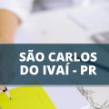 Concurso Prefeitura São Carlos do Ivaí – PR: edital e inscrição; confira como se inscrever