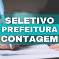 Prefeitura de Contagem – MG abre mais um seletivo; vencimentos de até R$ 5,4 mil