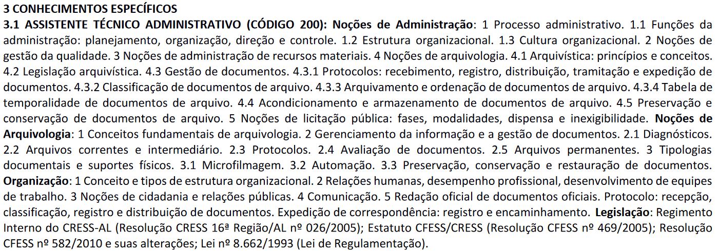 Concurso CRESS SC - Conselho Regional de Serviço Social da 12ª Região:  cursos, edital e datas