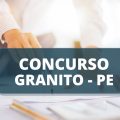 Concurso Câmara de Granito – PE: edital publicado; confira os cargos