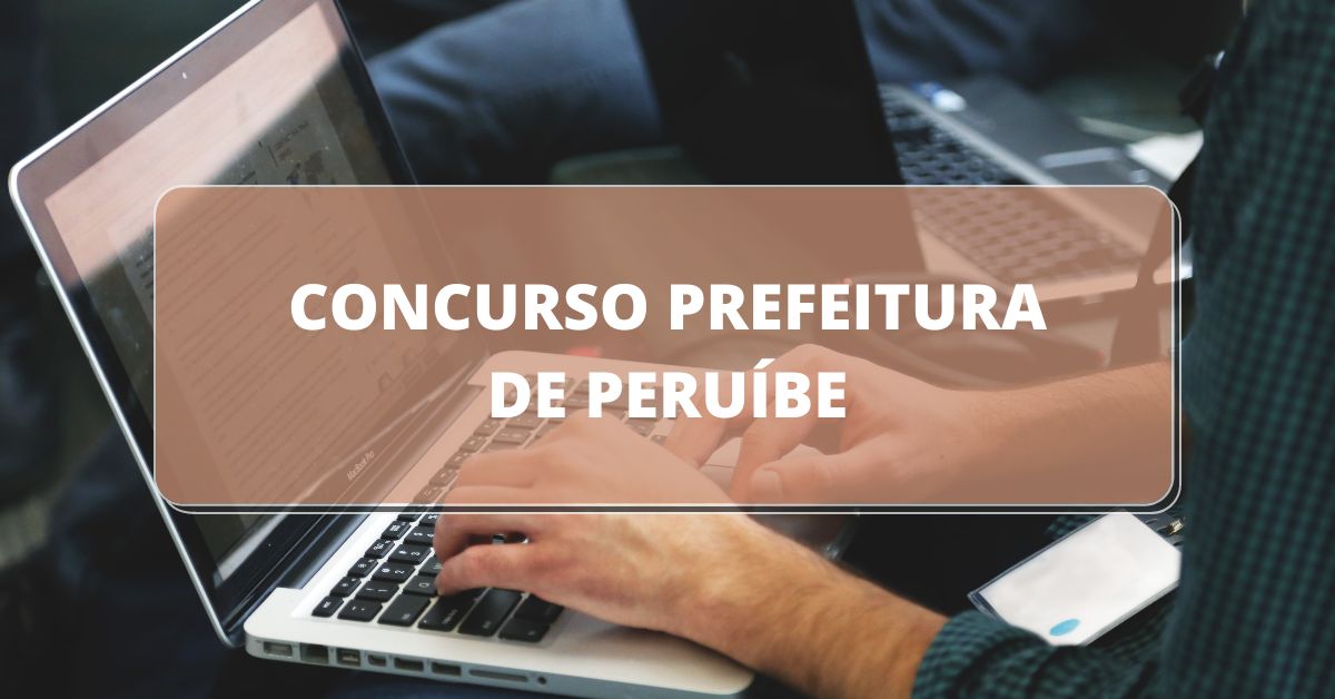 Concurso Prefeitura de Peruíbe, Edital Concurso Prefeitura de Peruíbe